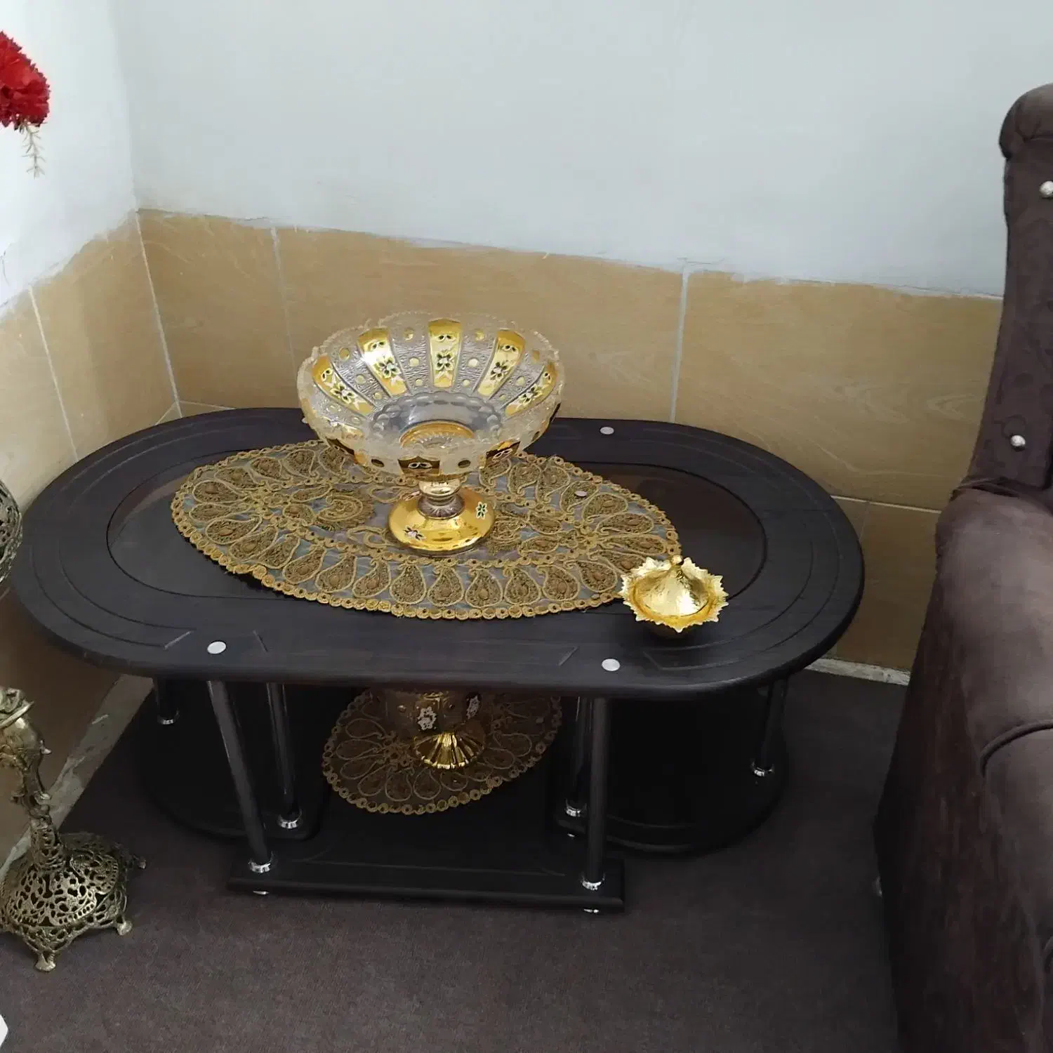 مبل ۷نفره|مبلمان خانگی و میز عسلی|میانه, |دیوار