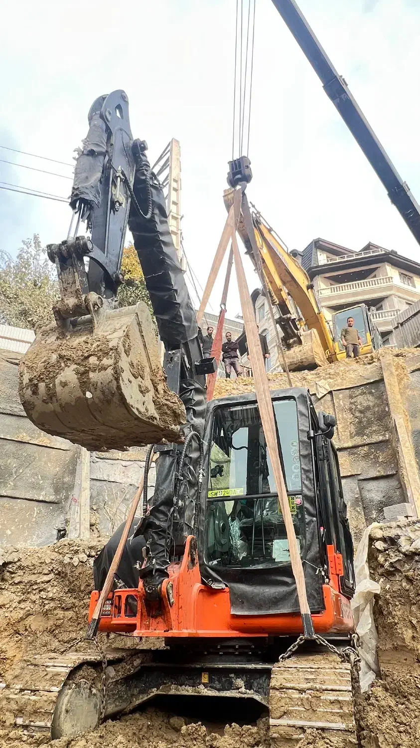 بیل مکانیکی خاکبرداری پی کنی|خدمات حمل و نقل|مرزنآباد, |دیوار