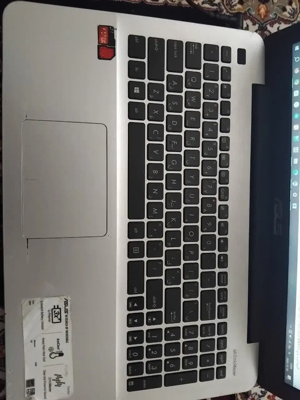 لپتاپ ایسوز|رایانه همراه|دامغان, |دیوار