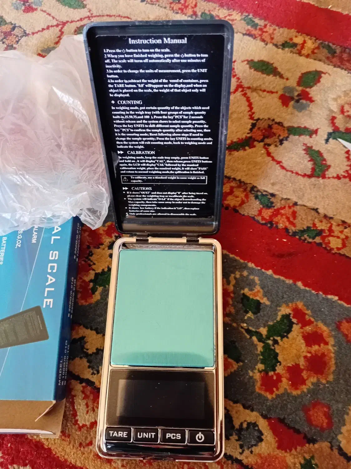 یک عددترازودیجیتال نو|لوازم جانبی موبایل و تبلت|فولادشهر, B5|دیوار