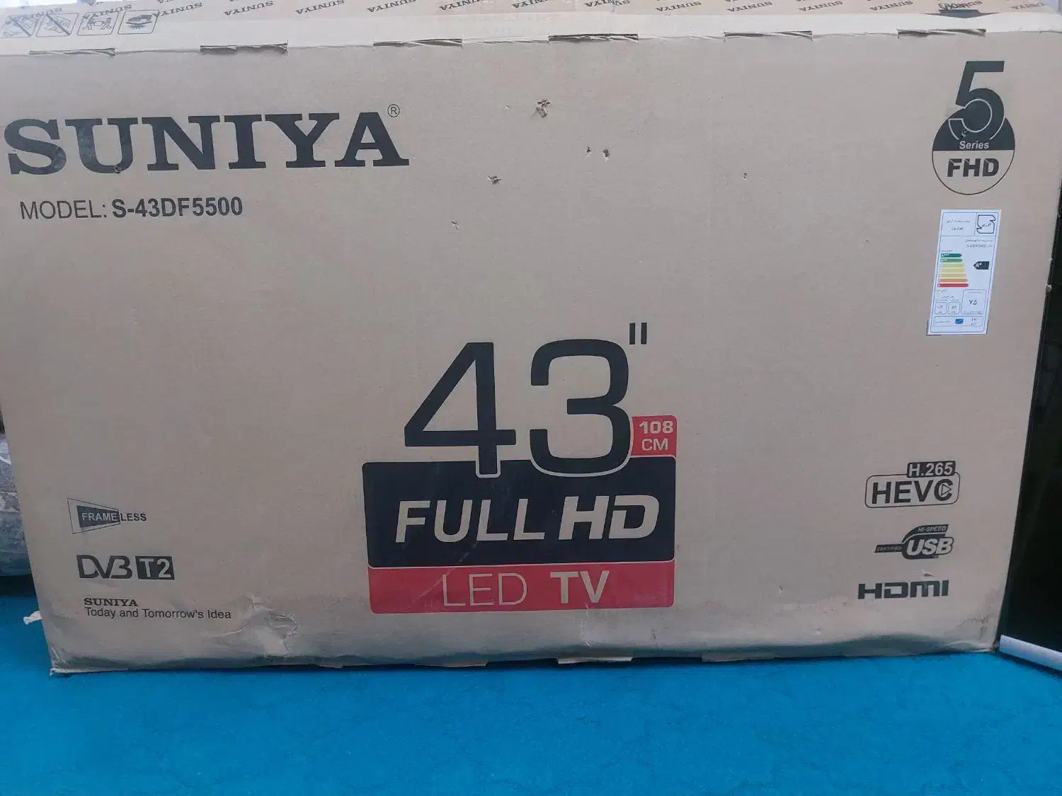 تلویزیون LED مارک سونیا ۴۳ اینچ|تلویزیون و پروژکتور|الیگودرز, |دیوار