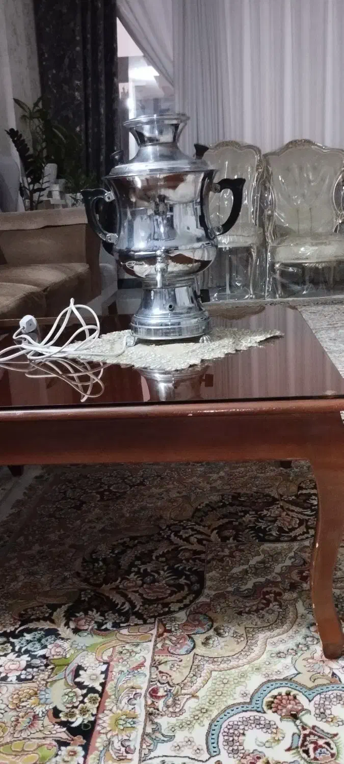 یک عدد سماور برقی به فروش میرسد|سماور، چایساز، قهوهساز|مشهد, طلاب|دیوار