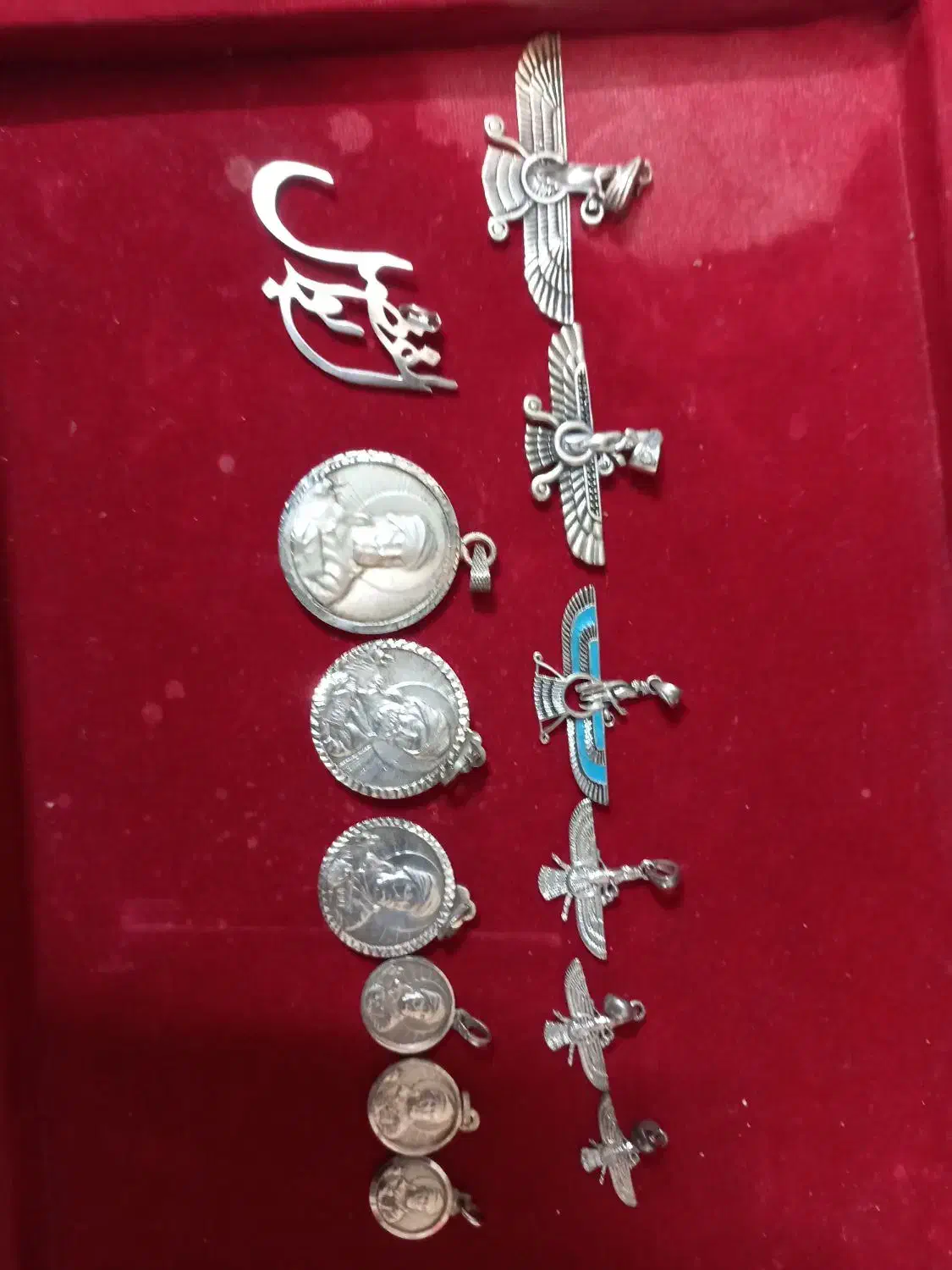 آویز نقره فروه وشمایل|جواهرات|سبزوار, توحیدشهر|دیوار