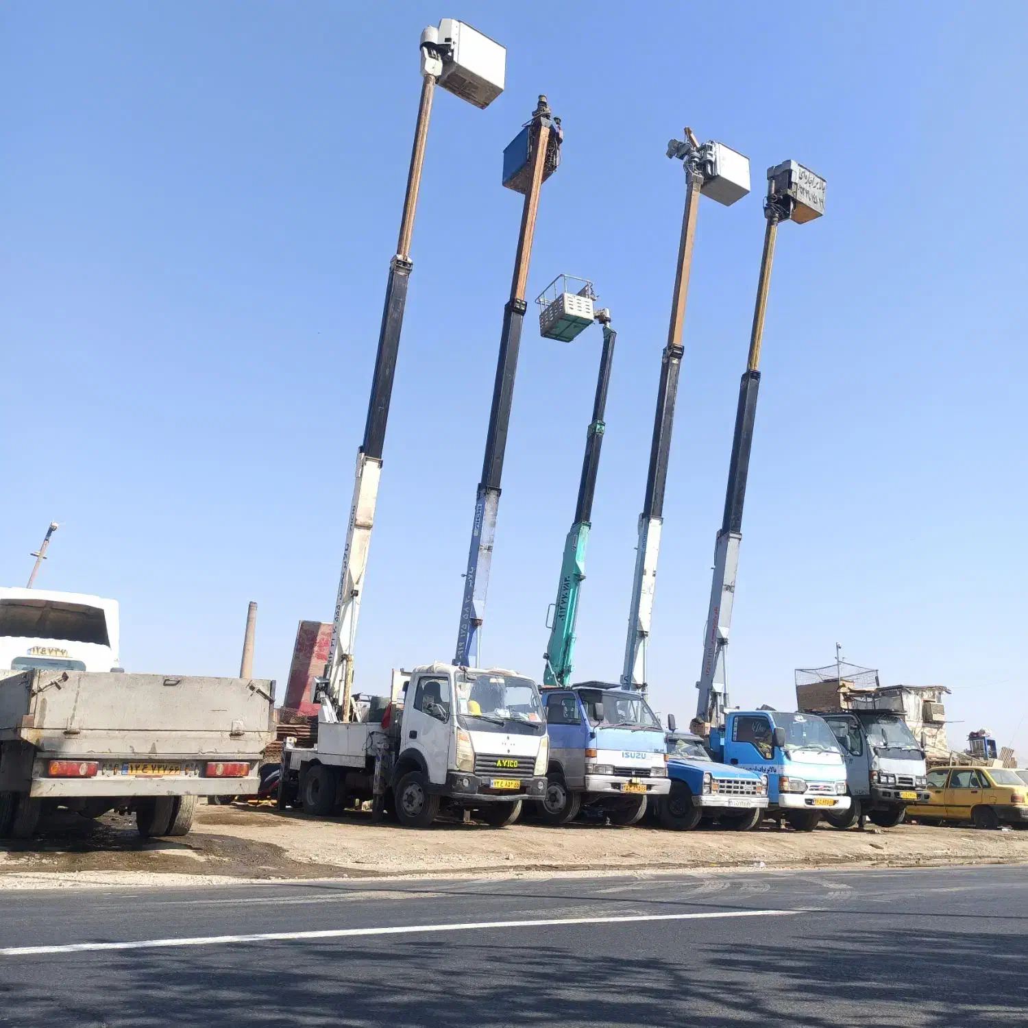 مرکز اجاره بالابر نفر بر نیسان سبددار|خدمات حمل و نقل|تهران, خلیج فارس|دیوار