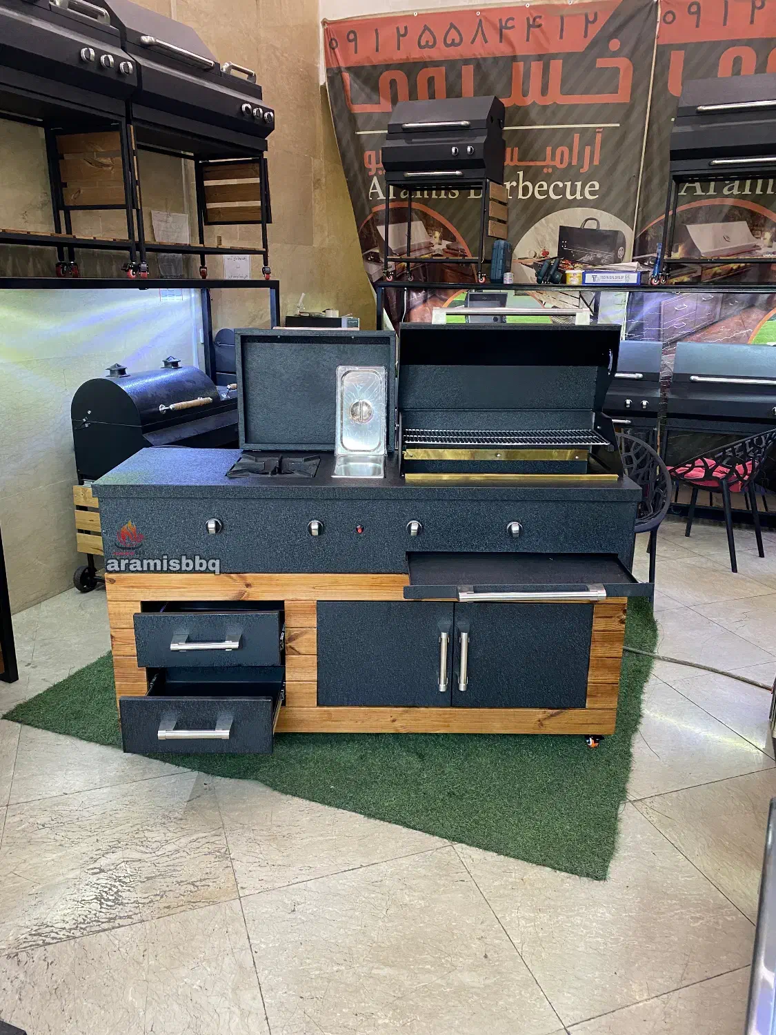 باربیکیو 165 سانت فول آپشن|اجاق گاز و لوازم برقی پخت‌وپز|تهران, مطهری|دیوار