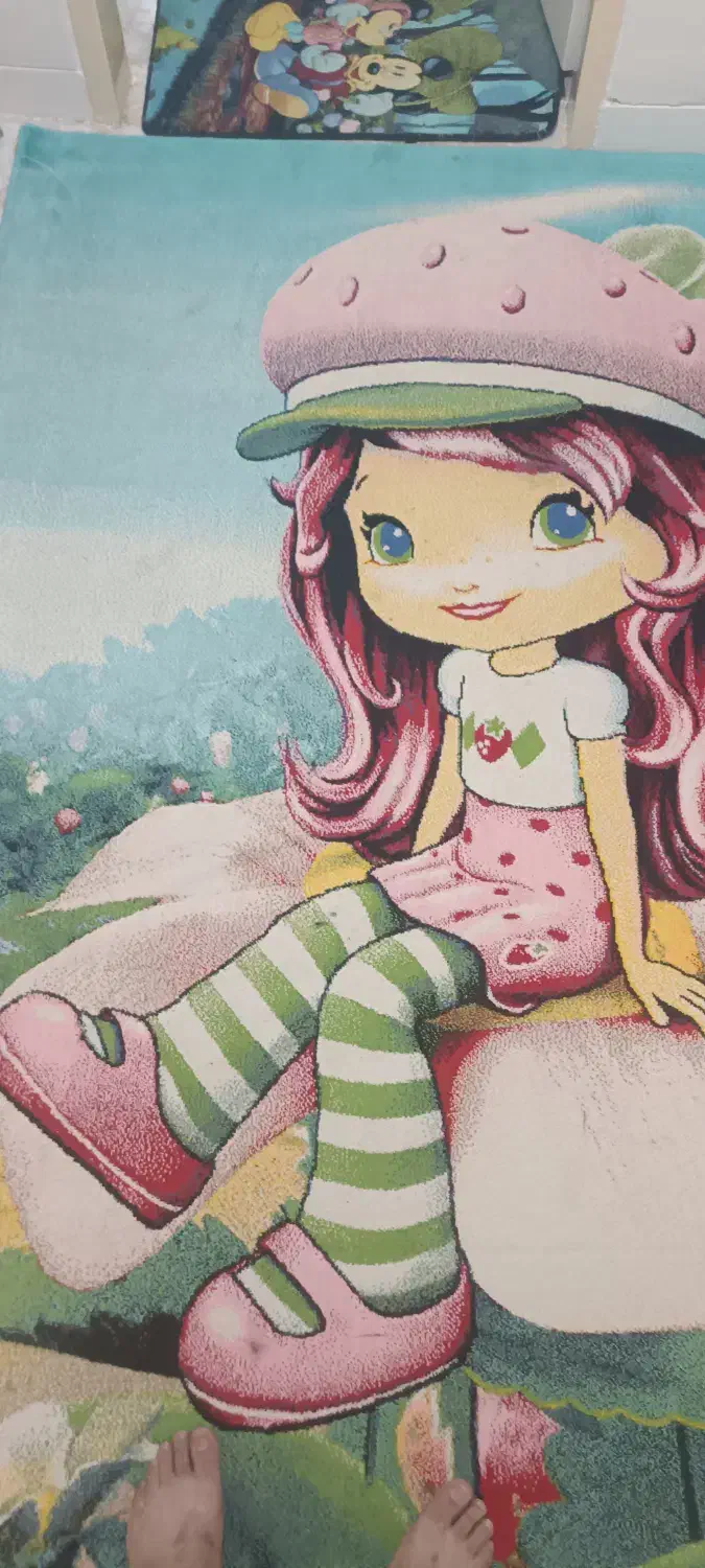 فروش فرش دخترانه توت فرنگی کوچولو|فرش|جم, |دیوار