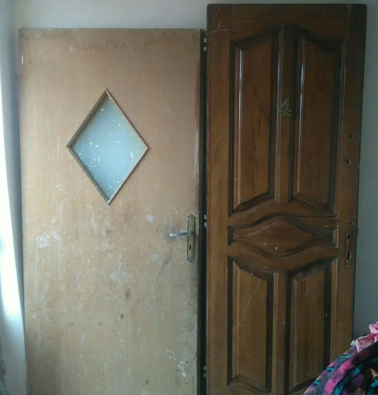 درب فیبری چوبی|مصالح و تجهیزات ساختمان|زرند, |دیوار