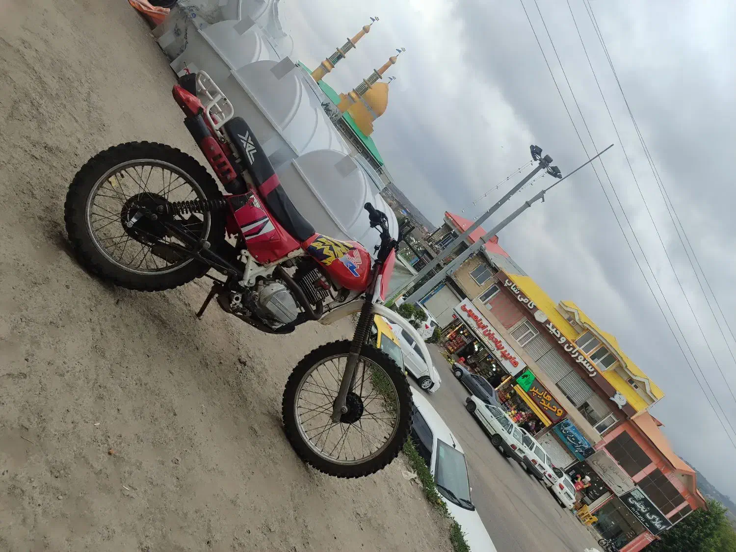 هندا xl200تقویت شده استارتی|موتورسیکلت|قزوین, |دیوار