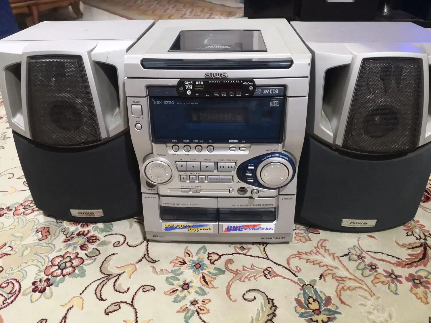 ضبط ایوا بلوتوث و aux|سیستم صوتی خانگی|مشهد, تربیت (صدف)|دیوار