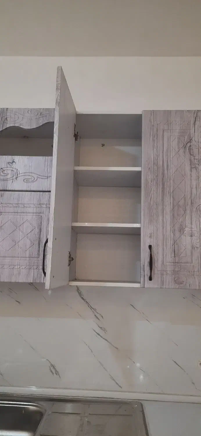 کابینت آماده با هود و سینک نو|آبچکان و نظمدهنده ظروف|رشت, پیرکلاچای|دیوار