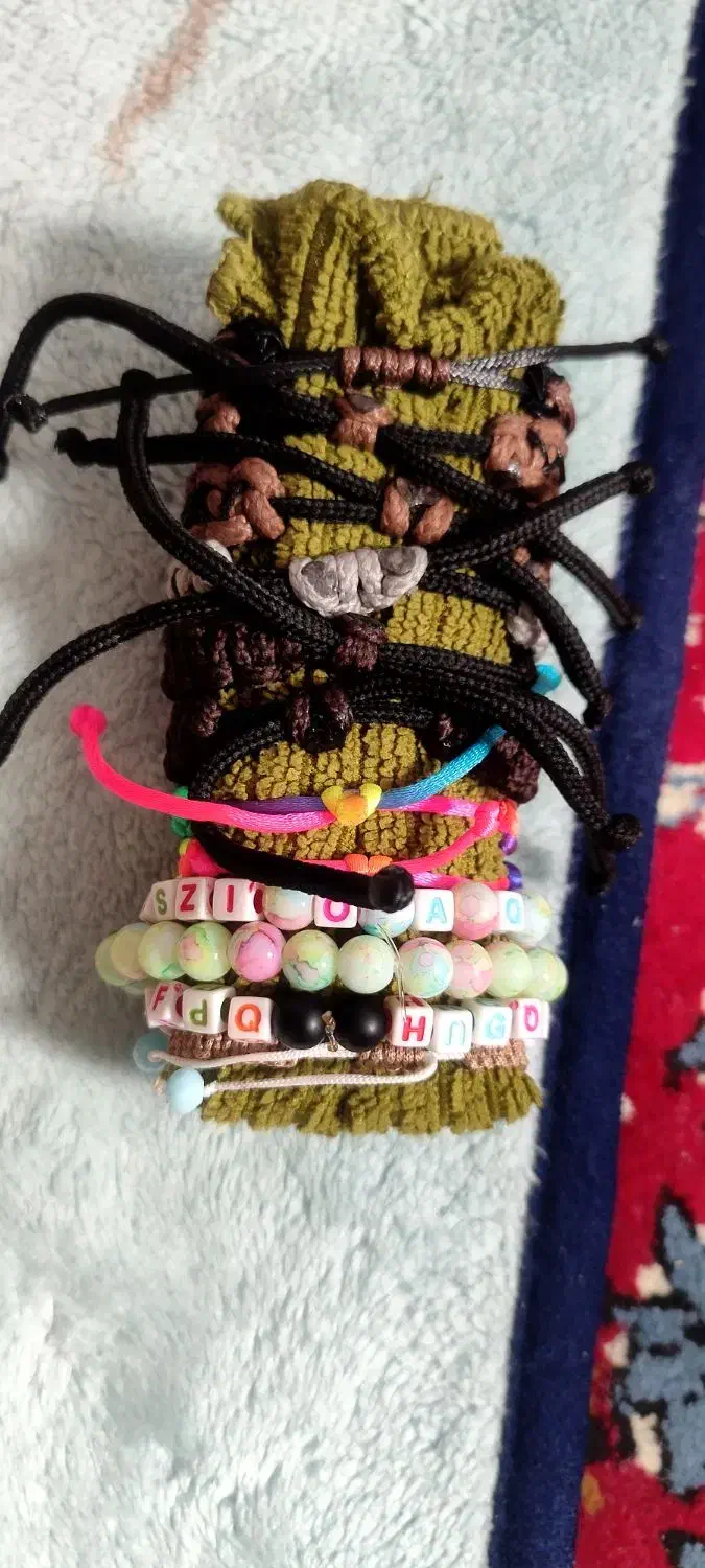 دستبند دست بافت|بدلیجات|ملایر, |دیوار