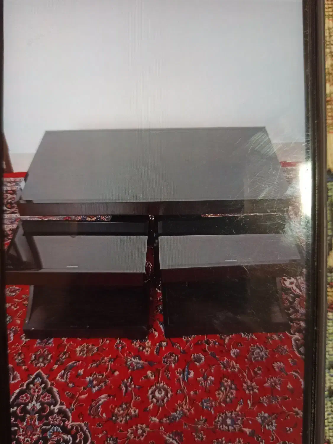 میز بزرگ و ۴عدد عسلی|مبلمان خانگی و میز عسلی|مبارکه, |دیوار