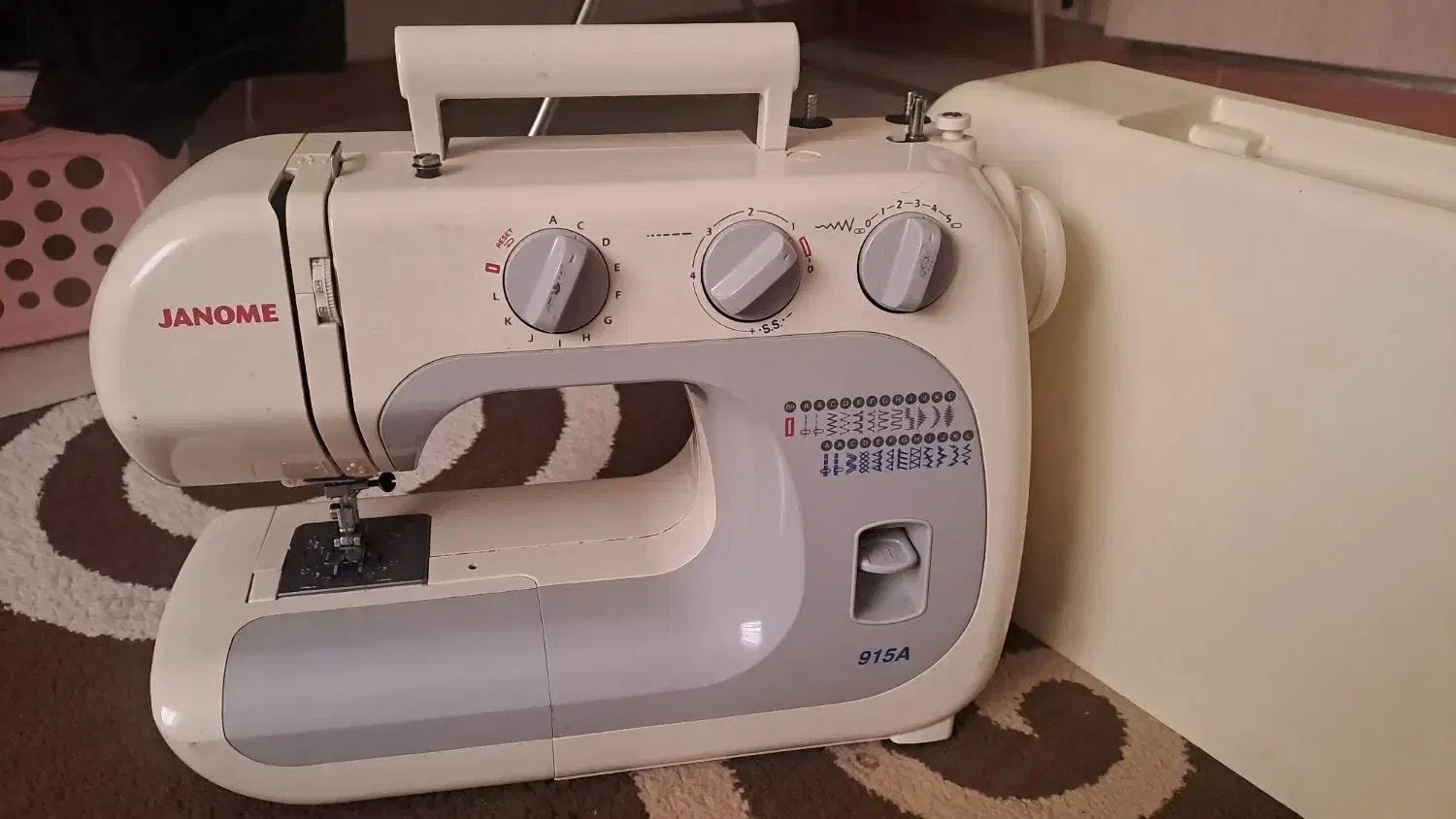 چرخ خیاطی ژانومه  مدل 915A|ماشین‌آلات صنعتی|رشت, توشیبا|دیوار