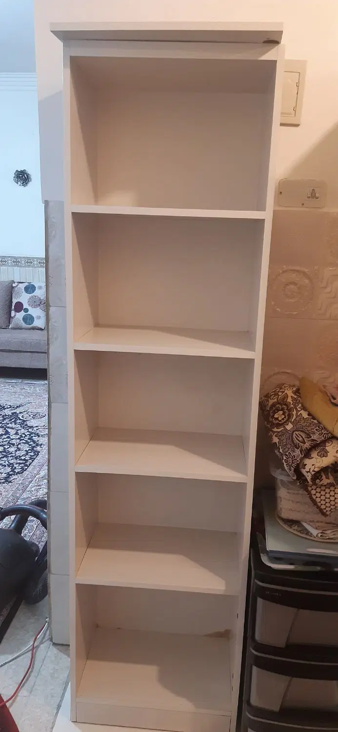 کتابخانه|کتابخانه، شلف، قفسه‌های دیواری|قرچک, شهرک طلائیه|دیوار