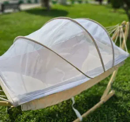 گهواره ننو نوزاد چوبی تاشو|اسباب و اثاث بچه|کیش, |دیوار