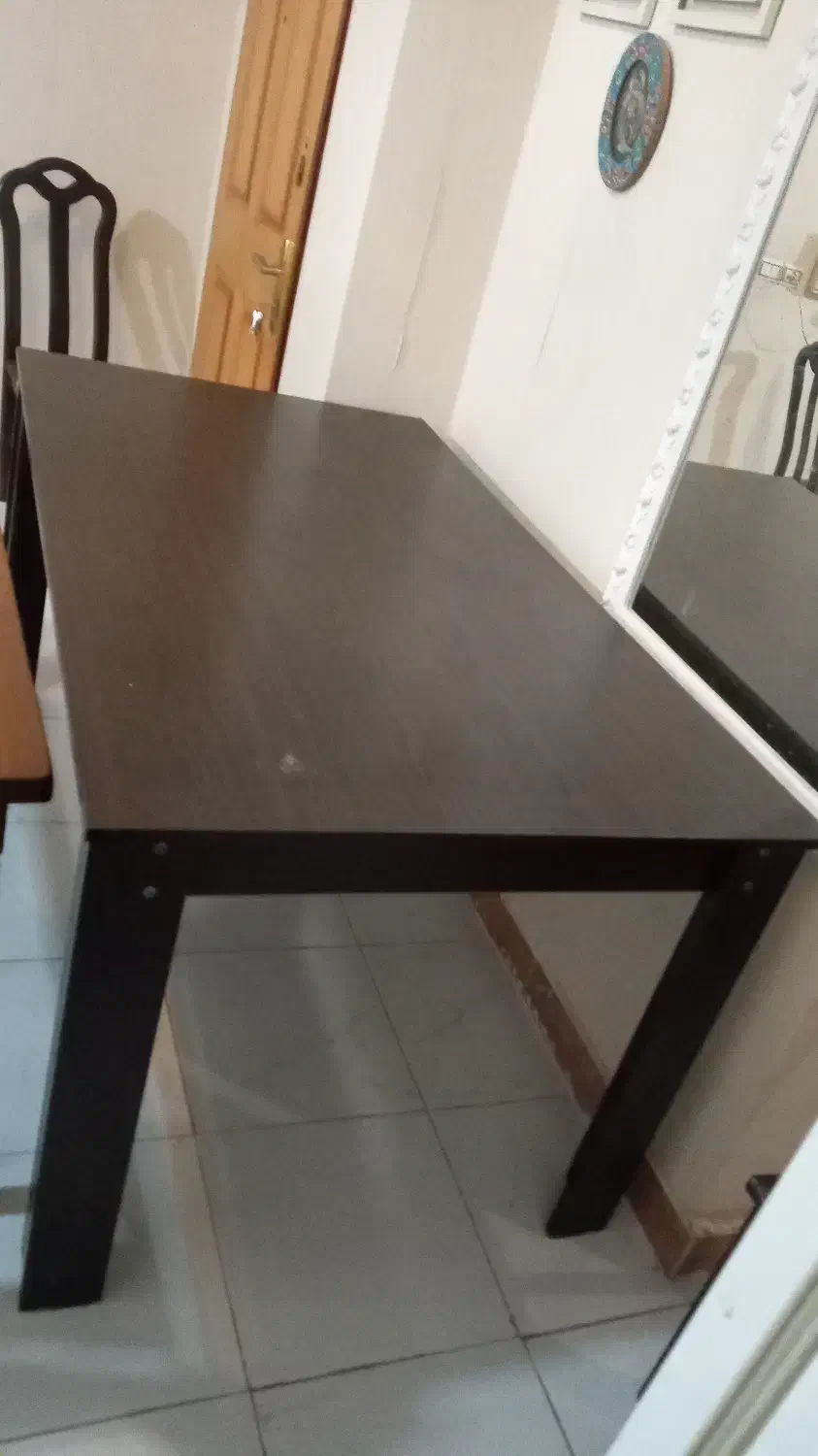 میز ۶نفره|میز و صندلی غذاخوری|رشت, دروازه لاکان|دیوار