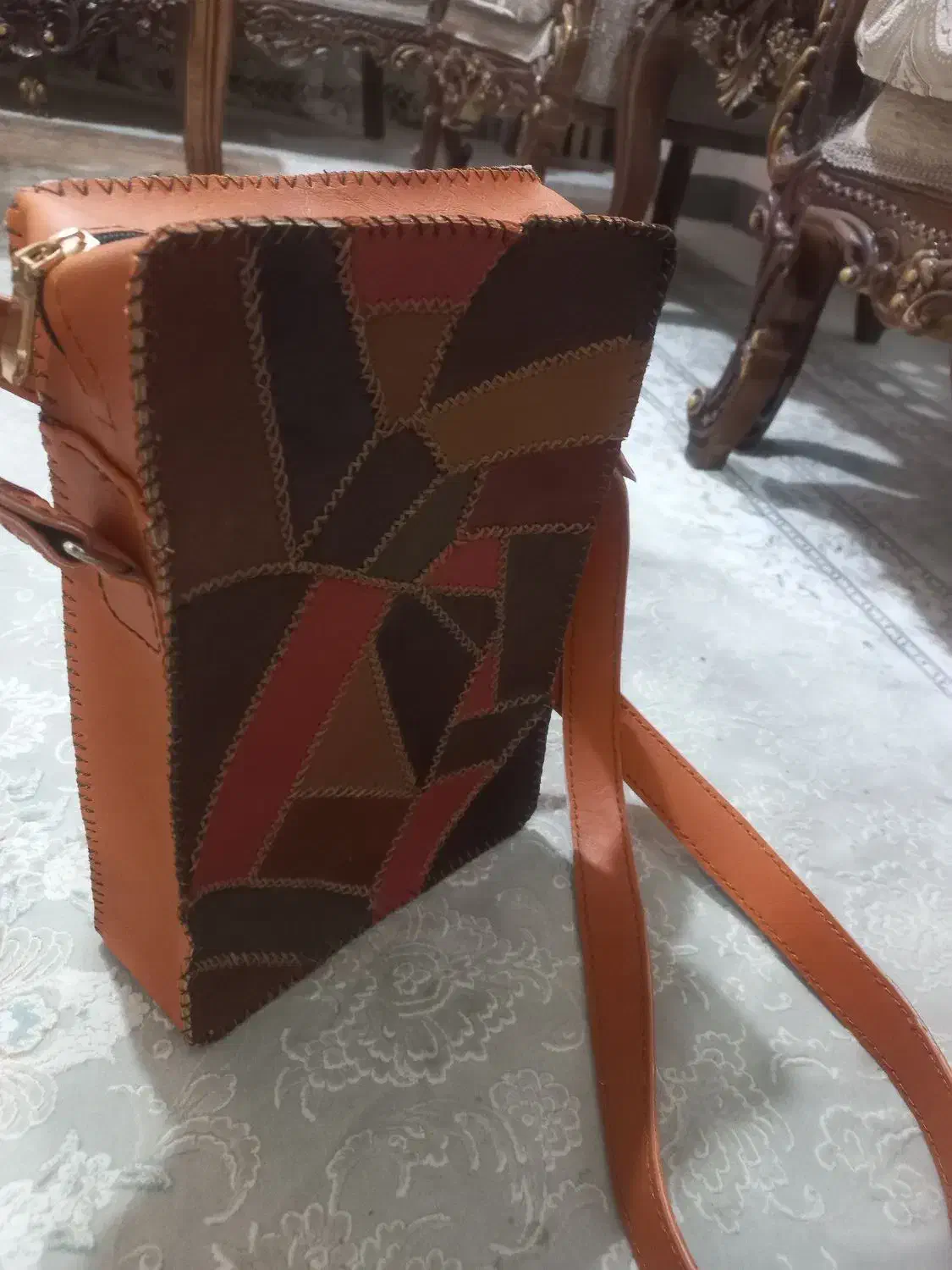 کیف چرم طبیعی دست دوز|کیف، کفش، کمربند|تهران, شیخ هادی|دیوار