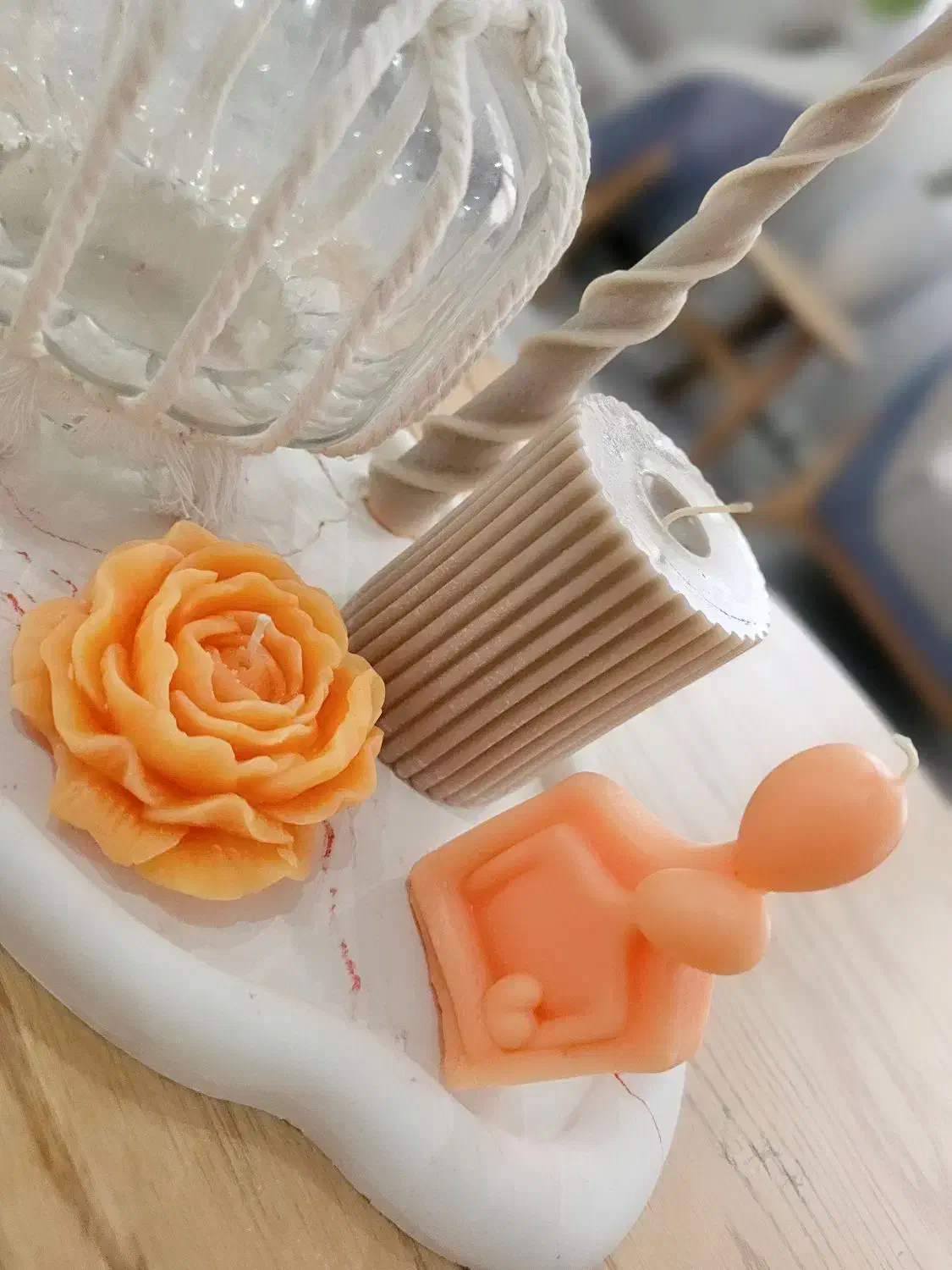 ساخت انواع شمع به سلیقه ی مشتری|صنایع دستی و سایر لوازم تزئینی|تهران, یافت آباد شمالی|دیوار