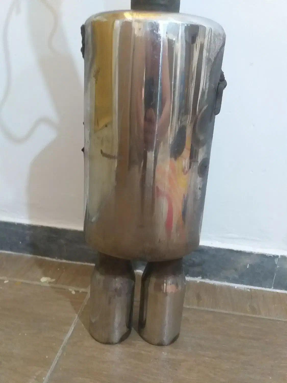 منبع اگزوز اسپرت استیل اصلی اورجینال MG|قطعات یدکی و لوازم جانبی|کرج, حیدرآباد|دیوار