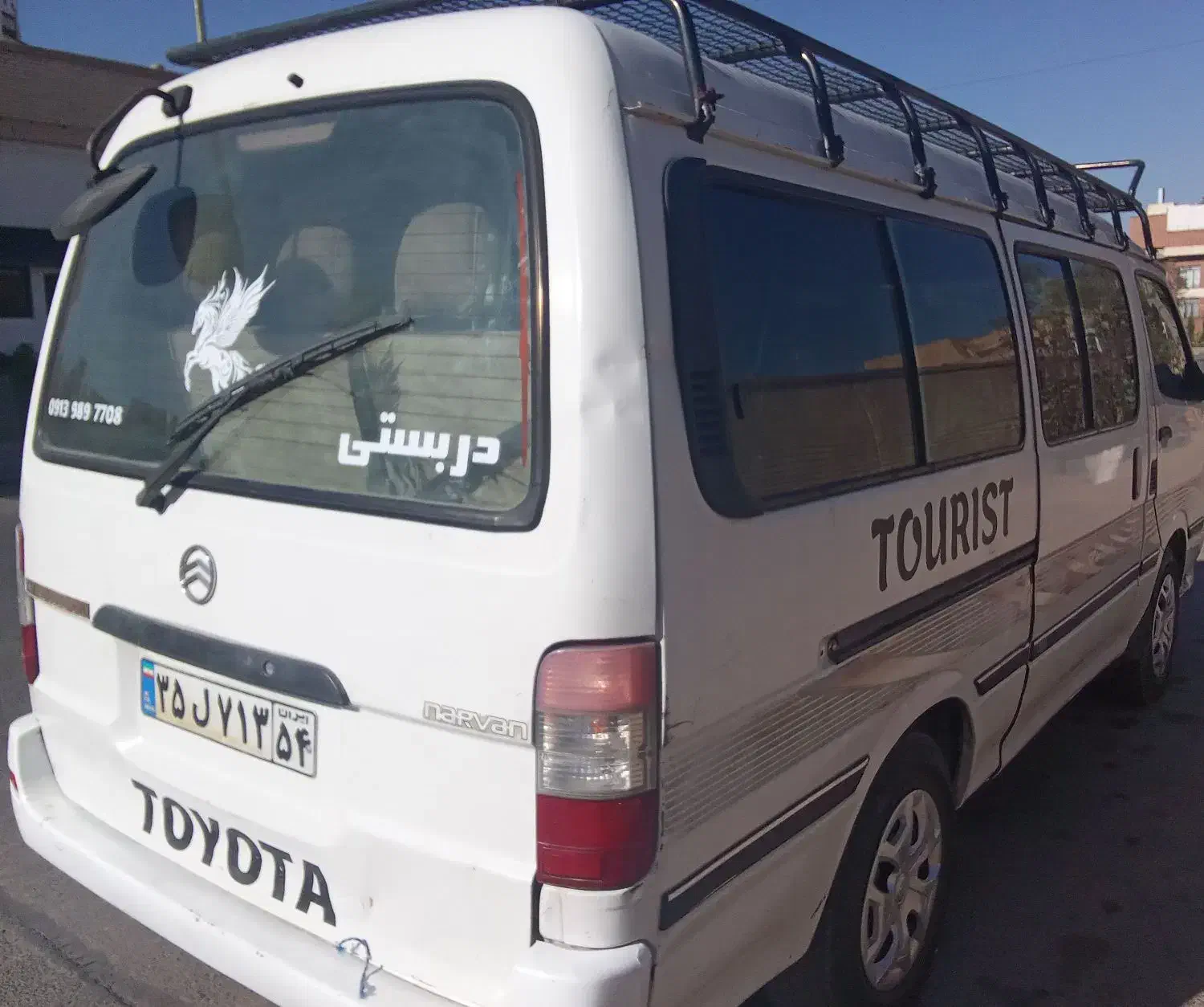 تور گردشگری اجاره کرایه ون تویوتا 10نفره دربستی|خدمات حمل و نقل|یزد, |دیوار