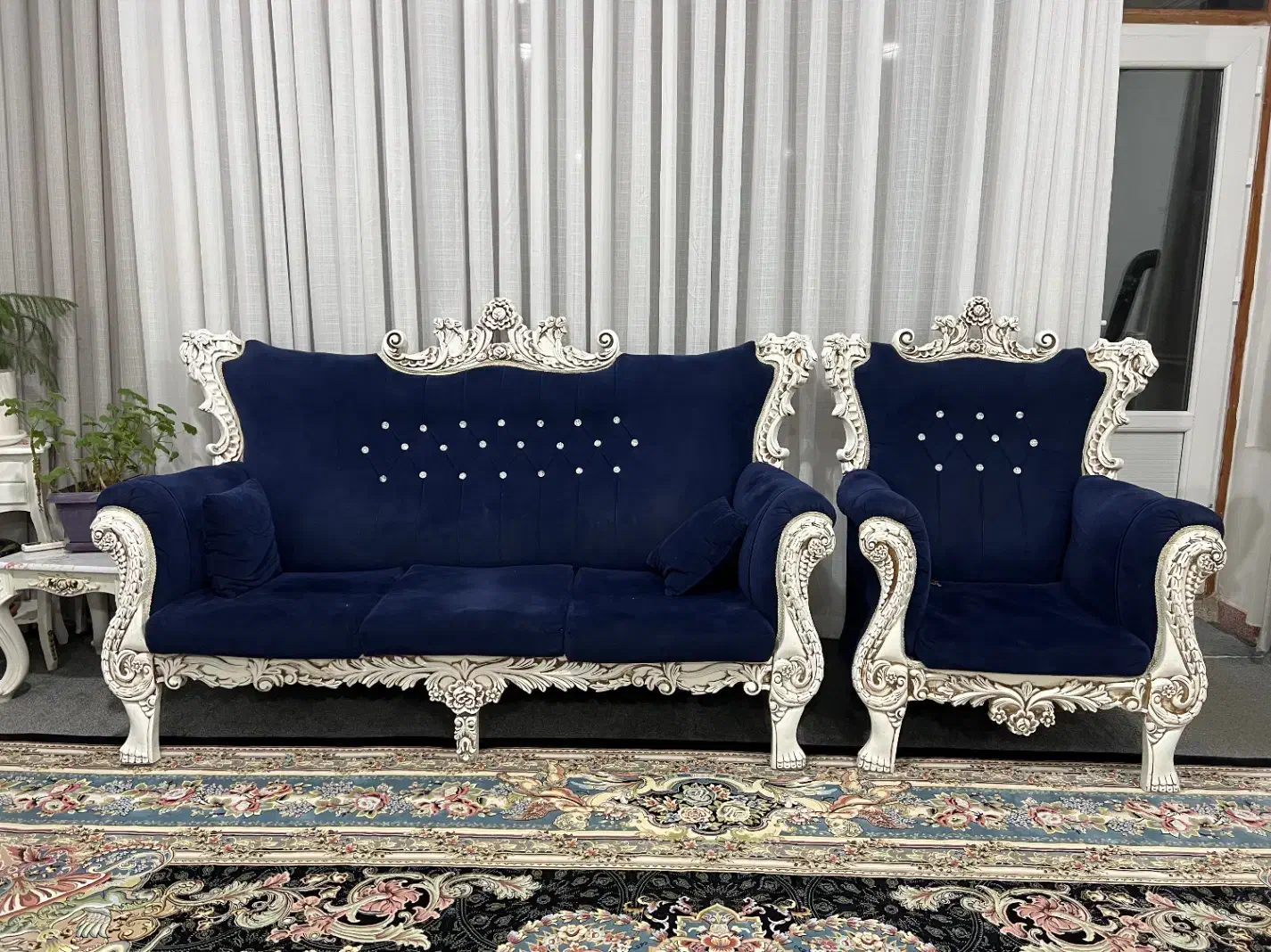 مبل هفت نفره|مبلمان خانگی و میز عسلی|مریوان, |دیوار