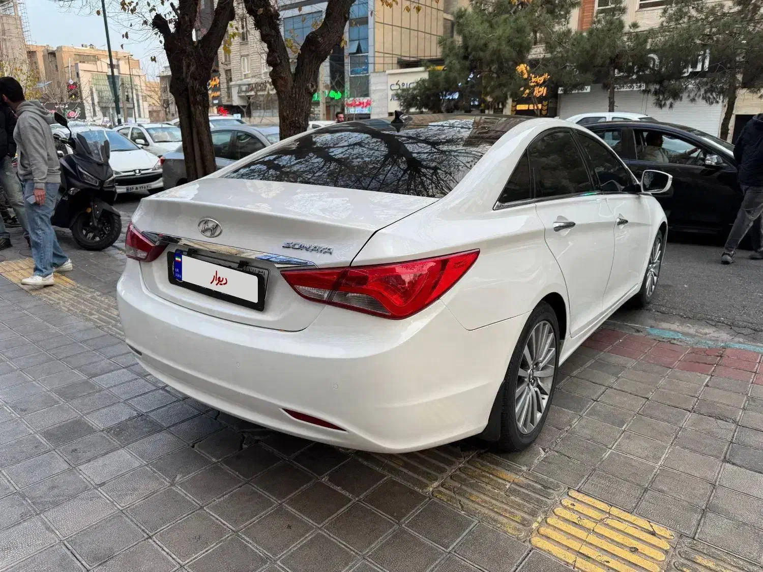 هیوندای سوناتا YF مدل 2014|خودرو سواری و وانت|تهران, درختی|دیوار