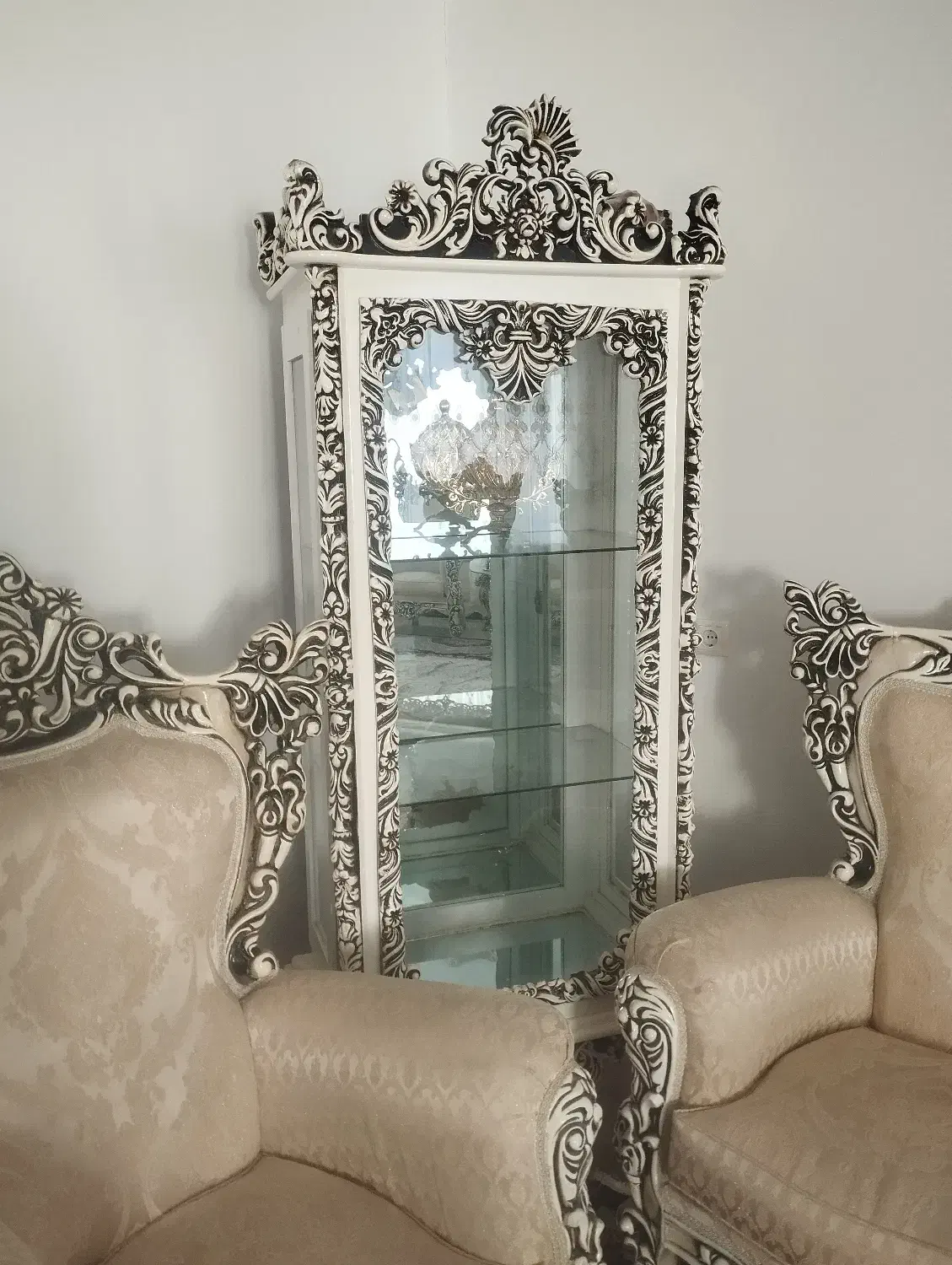 فروش مبل ۹ نفره و بوفه|مبلمان خانگی و میز عسلی|مشگین شهر, |دیوار