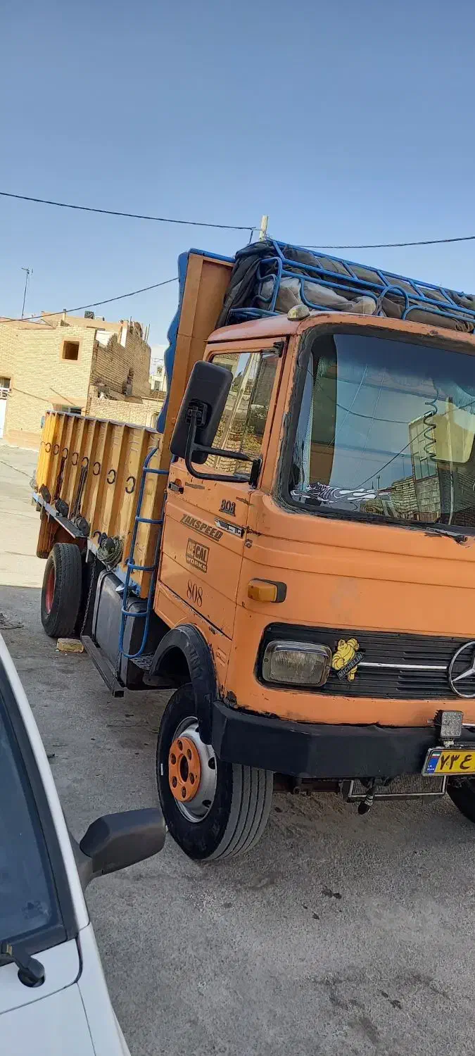 خاور ۸۰۸ مدل ۶۴ نارنجی|خودرو سنگین|لنجان, |دیوار