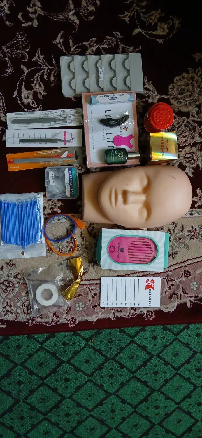 وسایل اکستنشن مژه و لیفت|آرایشی، بهداشتی، درمانی|کرمان, |دیوار