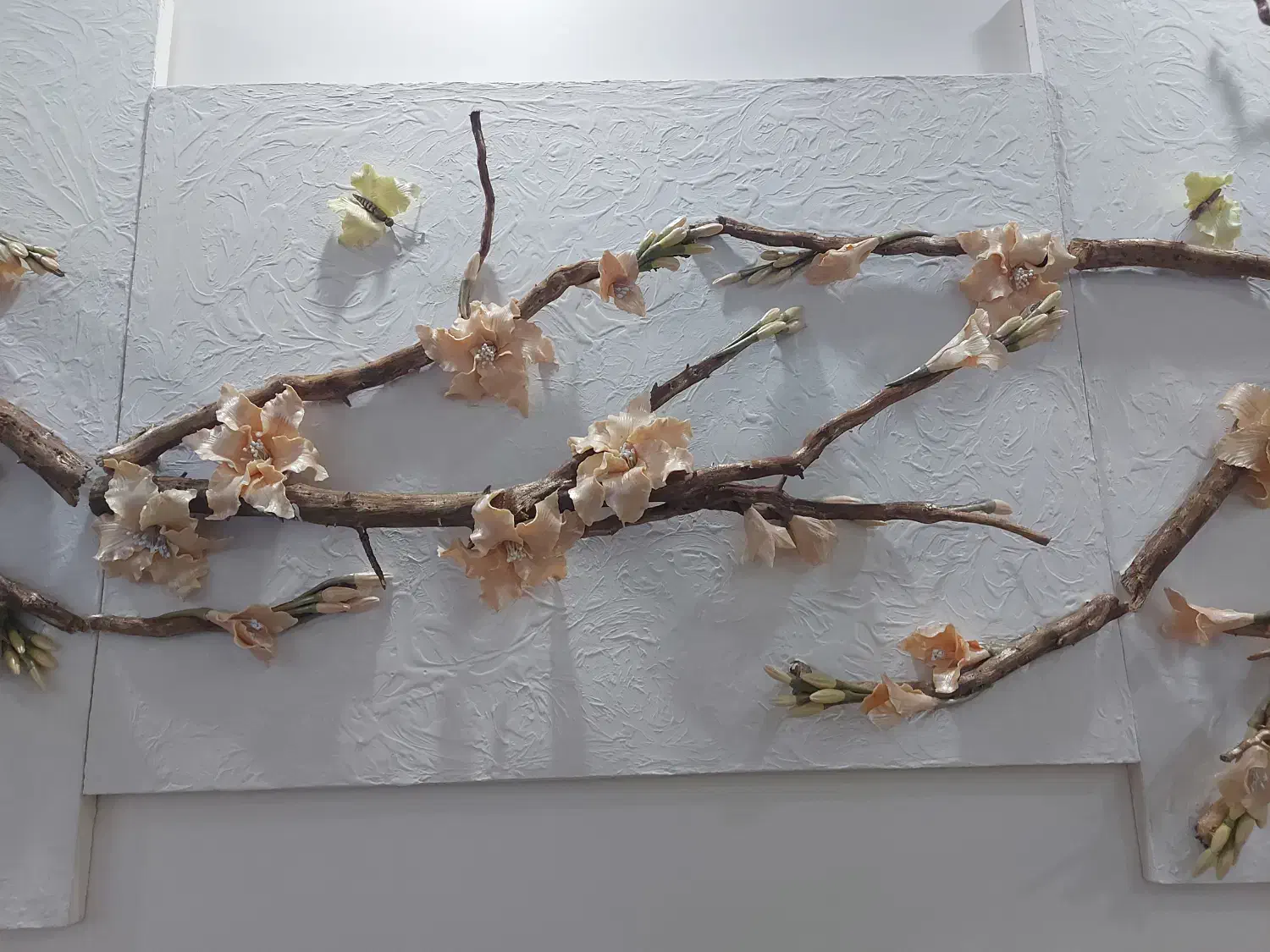 تابلو چوب و گل چینی|صنایع دستی و سایر لوازم تزئینی|تهران, شهرک استقلال|دیوار