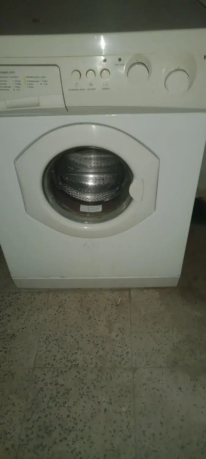 اماشین لباس شوی ۵کیلوی هایر|ماشین لباسشویی و خشککن لباس|محمدیه-قزوین, |دیوار