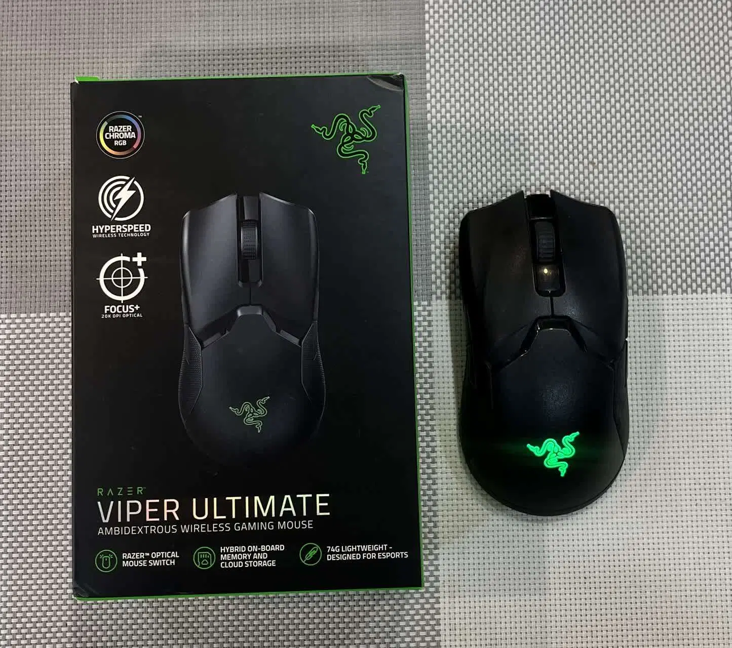 موس گیمینگ razer viper ultimate|قطعات و لوازم جانبی رایانه|شیراز, سینما سعدی|دیوار