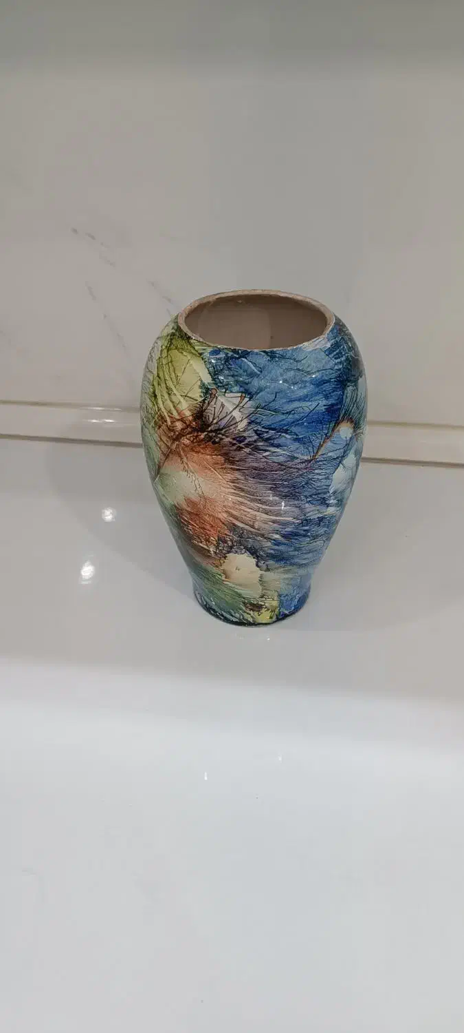 گلدان|گل مصنوعی|تربت‌حیدریه, کاشانی|دیوار