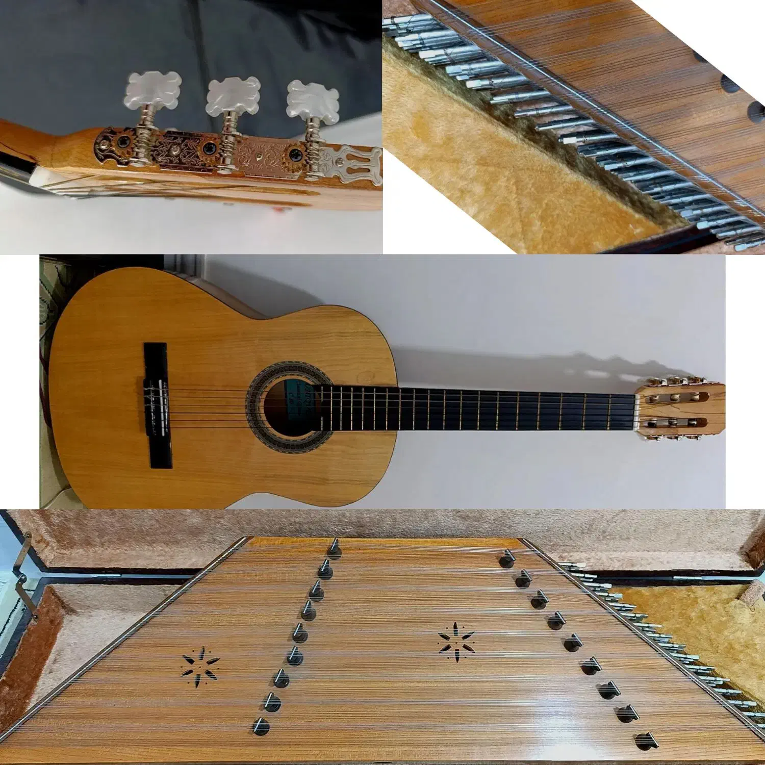 فروش فوری گیتار و سنتور|سازهای سنتی|یاسوج, |دیوار