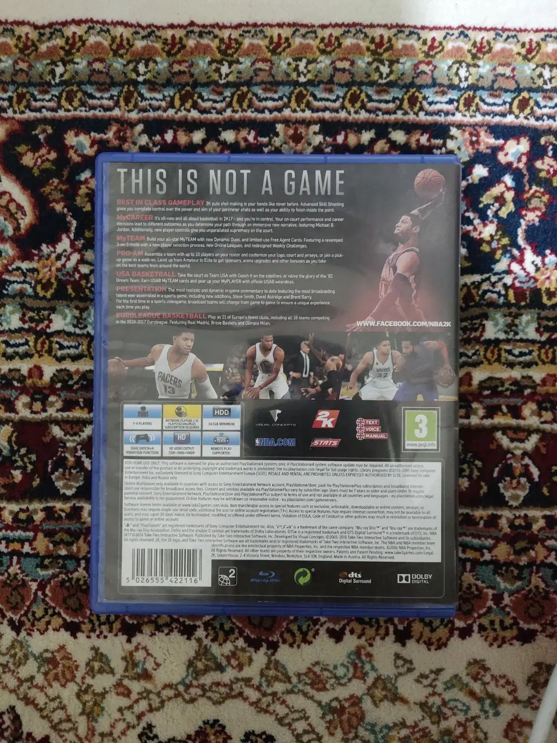 2k NBA17|کنسول، بازی ویدئویی و آنلاین|تهران, بوستان چیتگر|دیوار