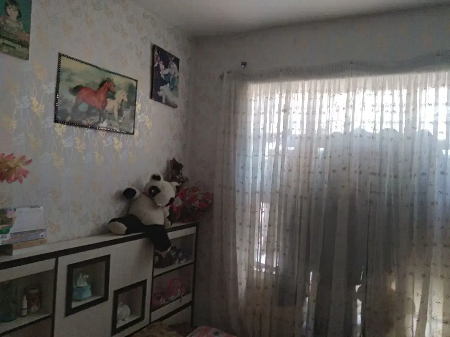 حیاط دربست شمالی نما سنگ از چهل متری منزل دوم|اجارهٔ خانه و ویلا|سبزوار, جوادیه غربی|دیوار