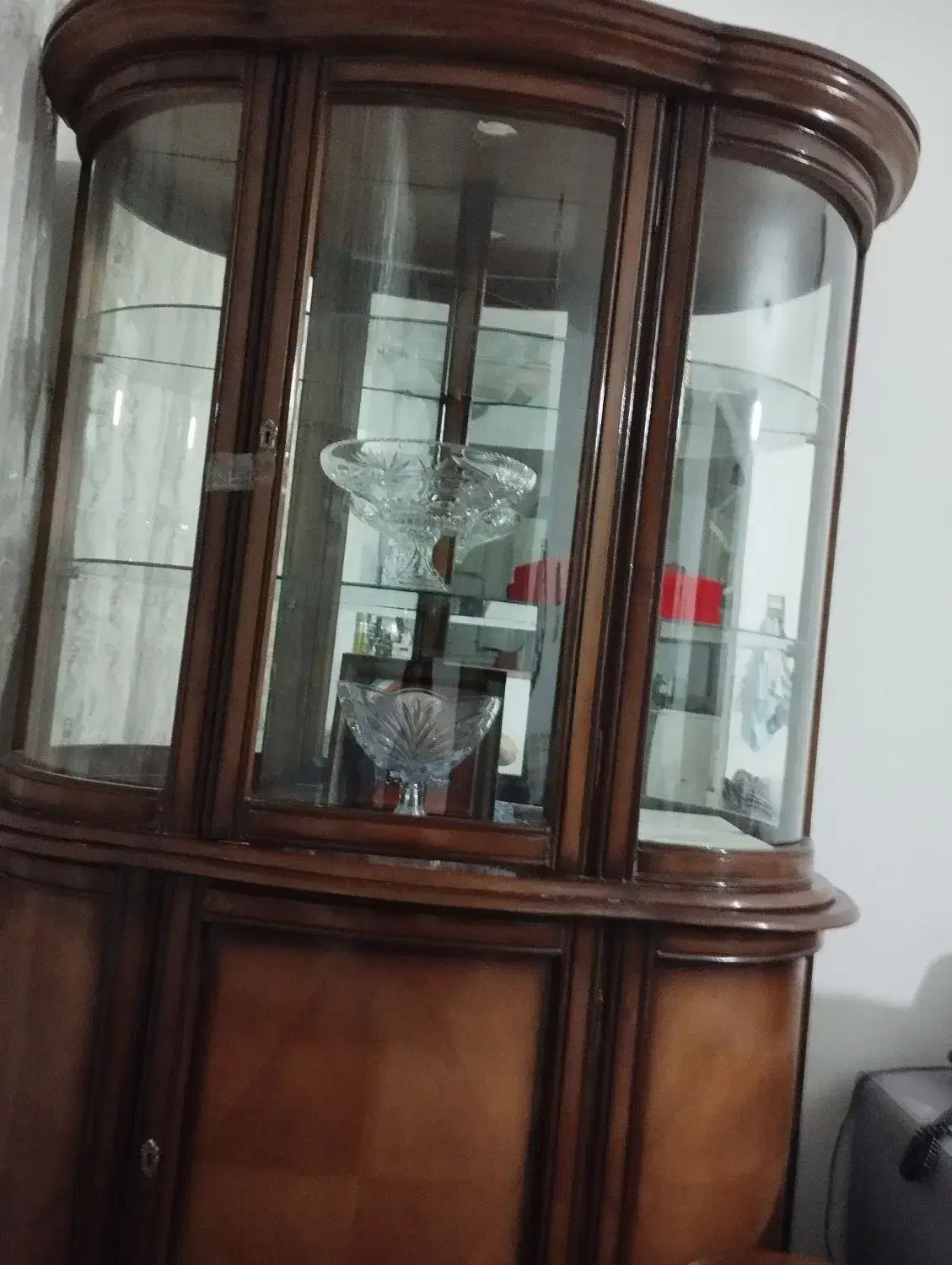 بوفه بزرگ چوبی|بوفه، ویترین، کنسول|پاکدشت, پاکدشت (مامازند)|دیوار