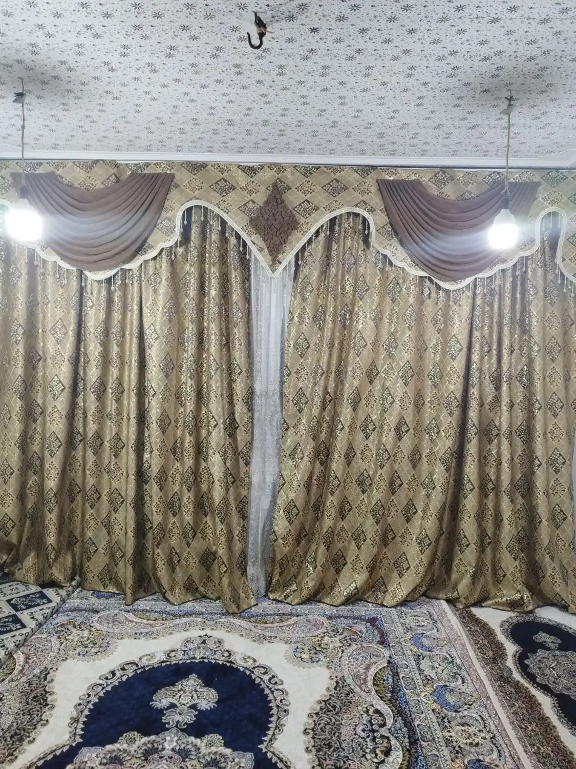 پرده|پرده، رانر، رومیزی|اهواز, کمپلو جنوبی|دیوار