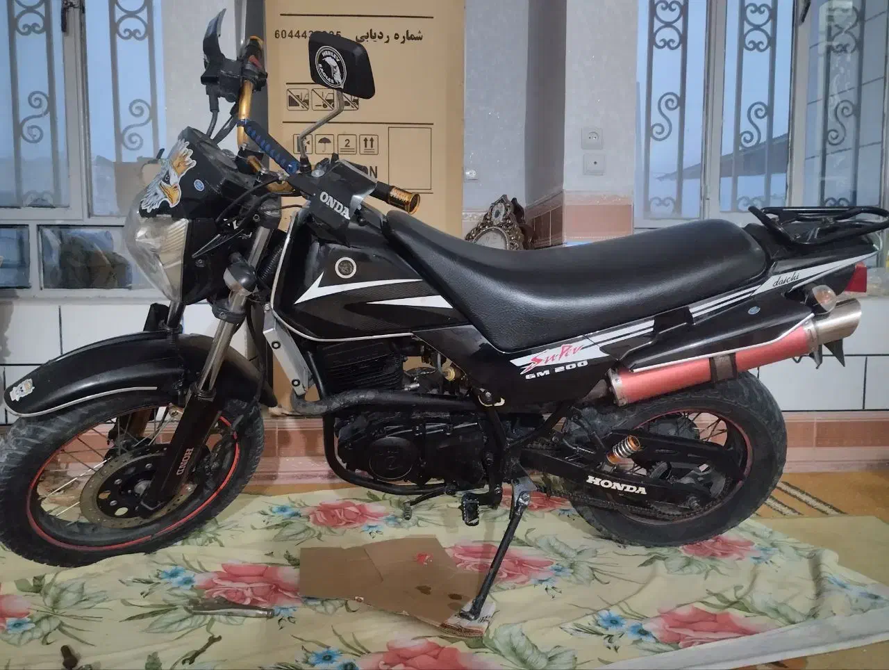 موتور سنگین نقد یا معاوضه|موتورسیکلت|دهدشت, |دیوار