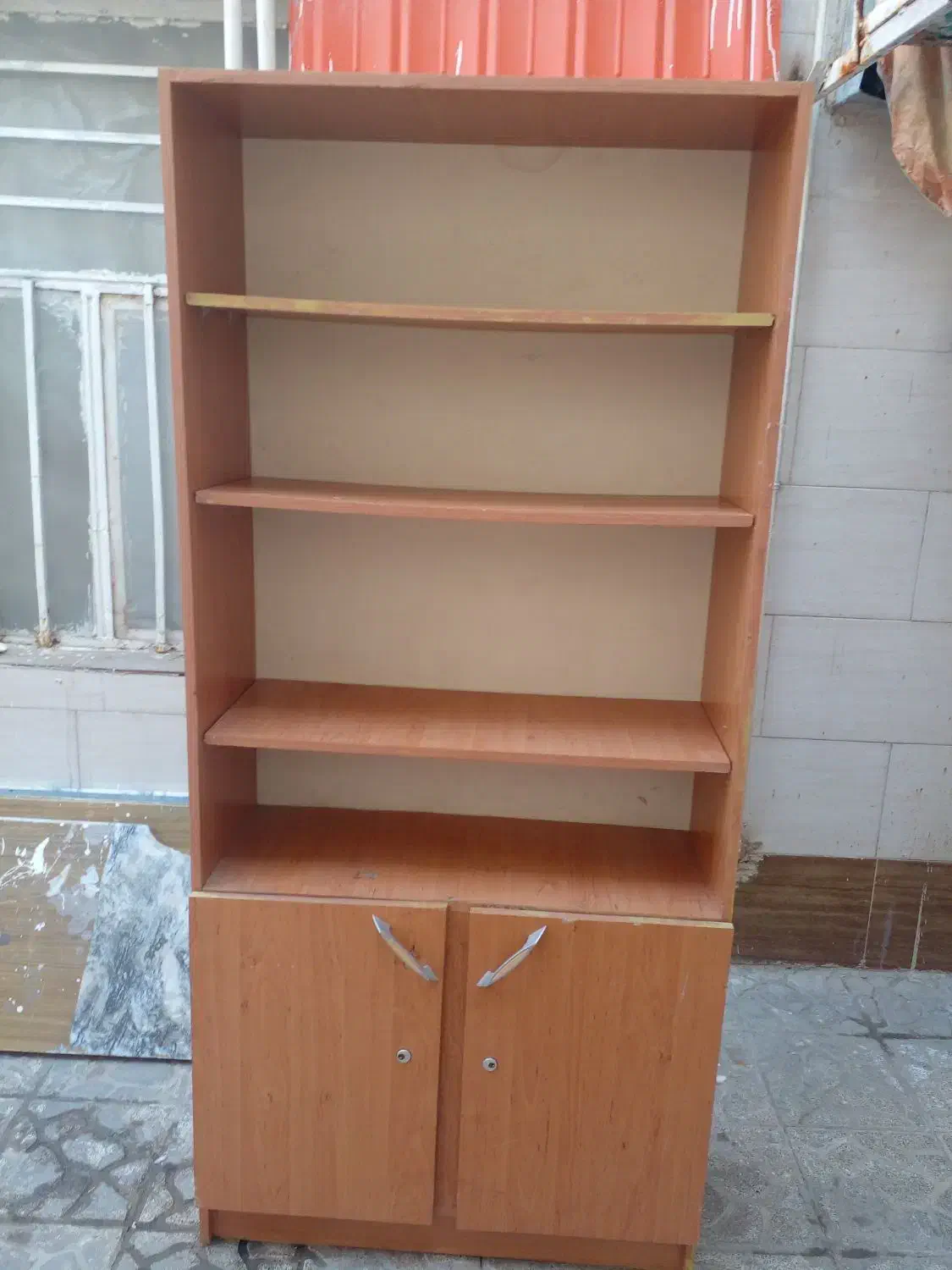 کتابخانه تمیز|کتابخانه، شلف، قفسه‌های دیواری|مشهد, سرافرازان|دیوار