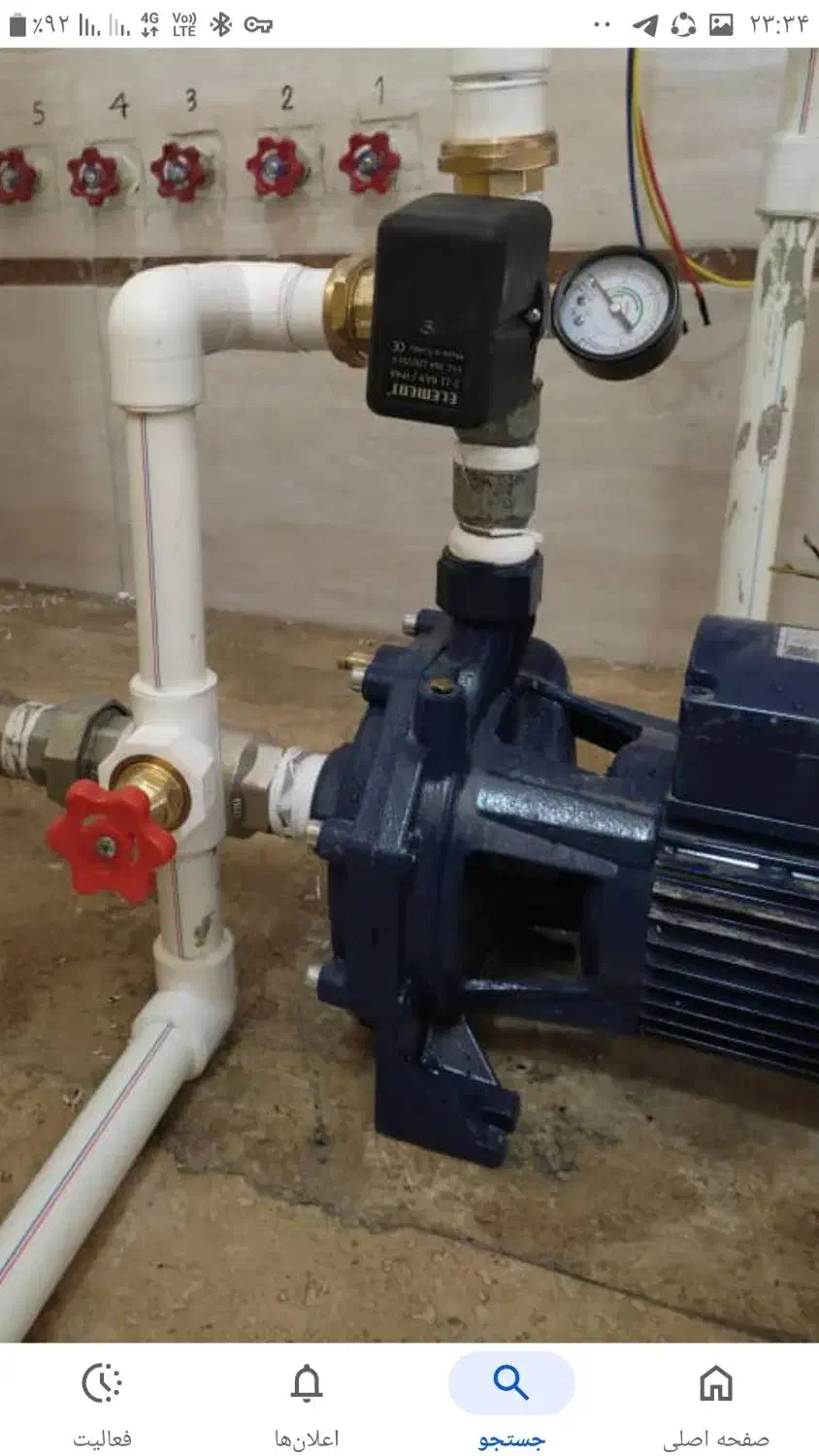 لوله کشی گاز.‌‌‌‌‌آب‌‌ و فاضلاب.شوفاژ.نصب پمپ آب|خدمات پیشه و مهارت|تهران, یافت آباد شمالی|دیوار