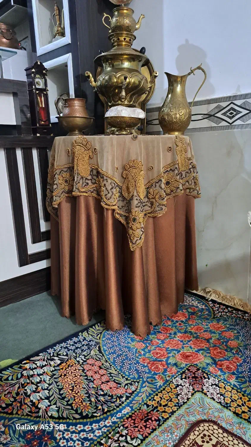 میز سماور و خاطره|میز تلفن|مشهد, شهید معقول|دیوار