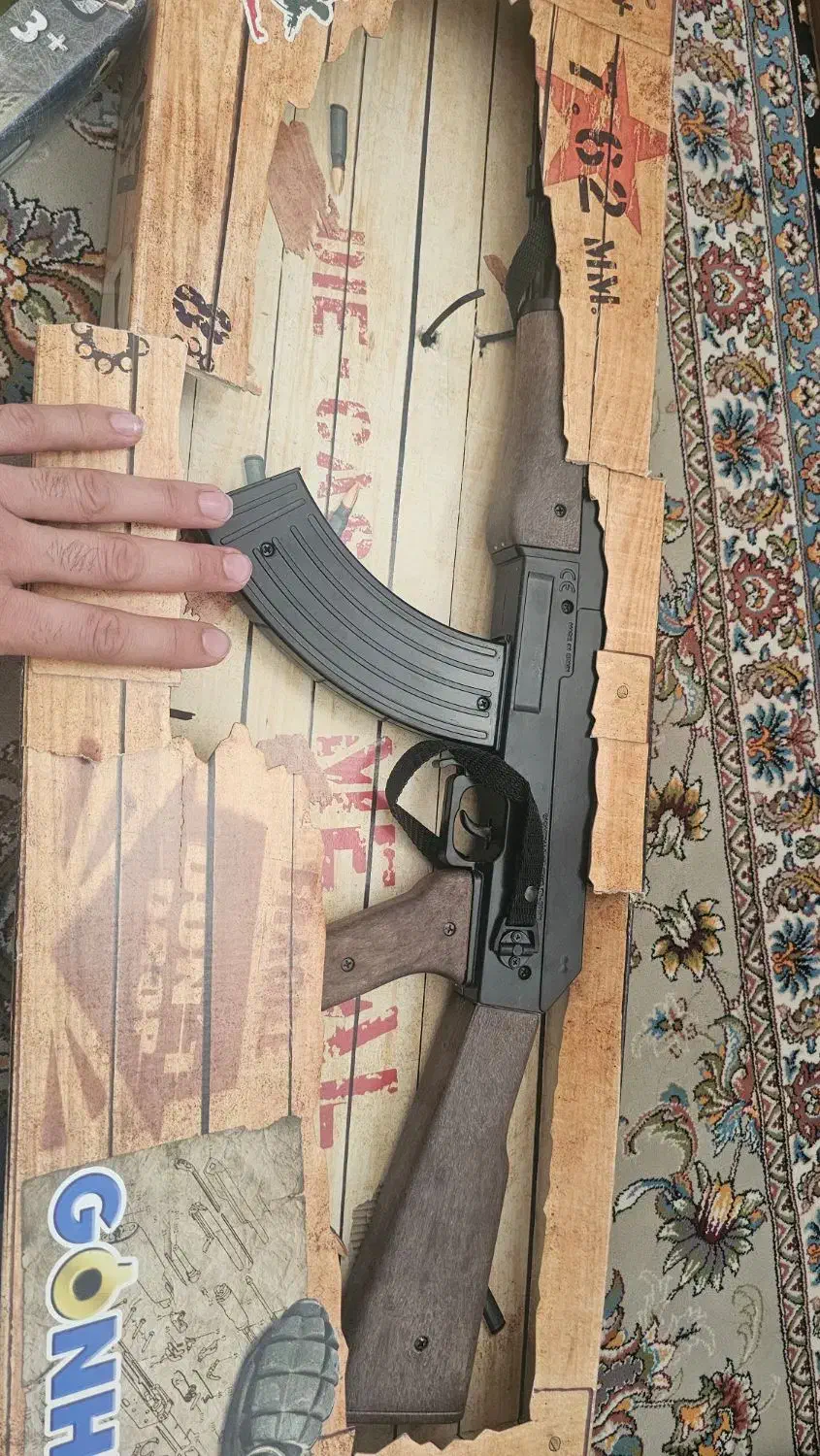 چهار عدد تفنگ اسپانیایی دکوری و ترقه ای جنس فلزی|اسباب‌‌بازی|شهرکرد, |دیوار