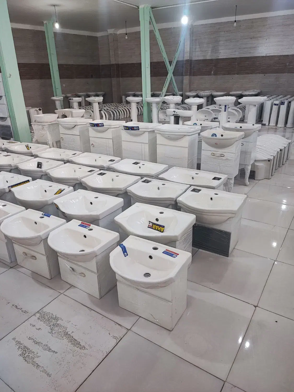 روشویی کابینتی پی وی سی قیمت اقتصادی|لوازم سرویس بهداشتی|قم, نیروگاه|دیوار