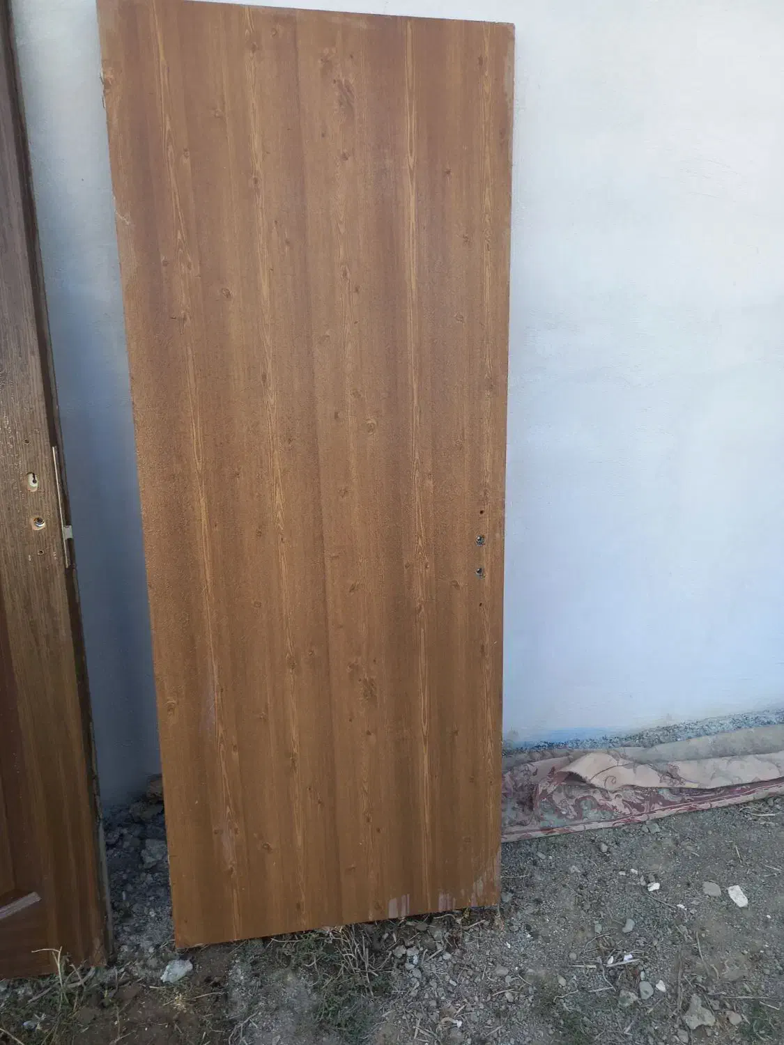 سه عدد درب ساختمان بدون چهار چوب|مصالح و تجهیزات ساختمان|گنبد کاووس, |دیوار