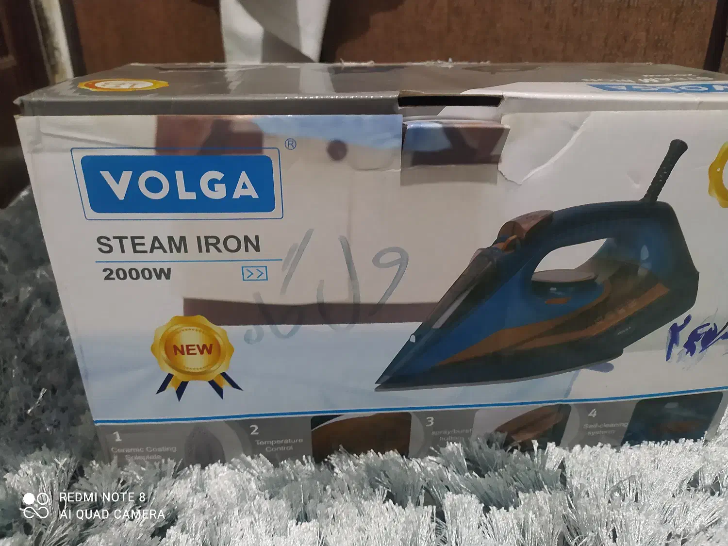 اتو بخار ولگا2000w.60b|اتو و لوازم اتو|خرم‌آباد, |دیوار