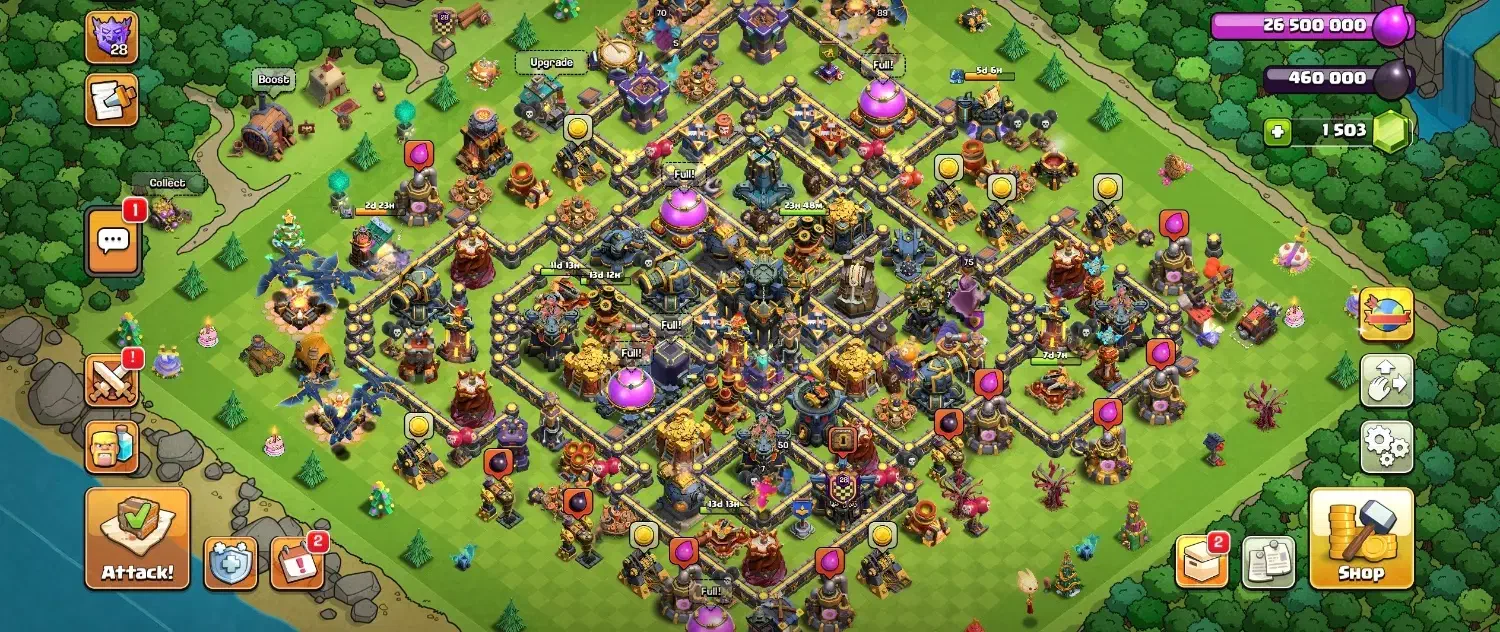 اکانت کلش اف کلنز مکس|کنسول، بازی ویدئویی و آنلاین|تهران, دکتر هوشیار|دیوار