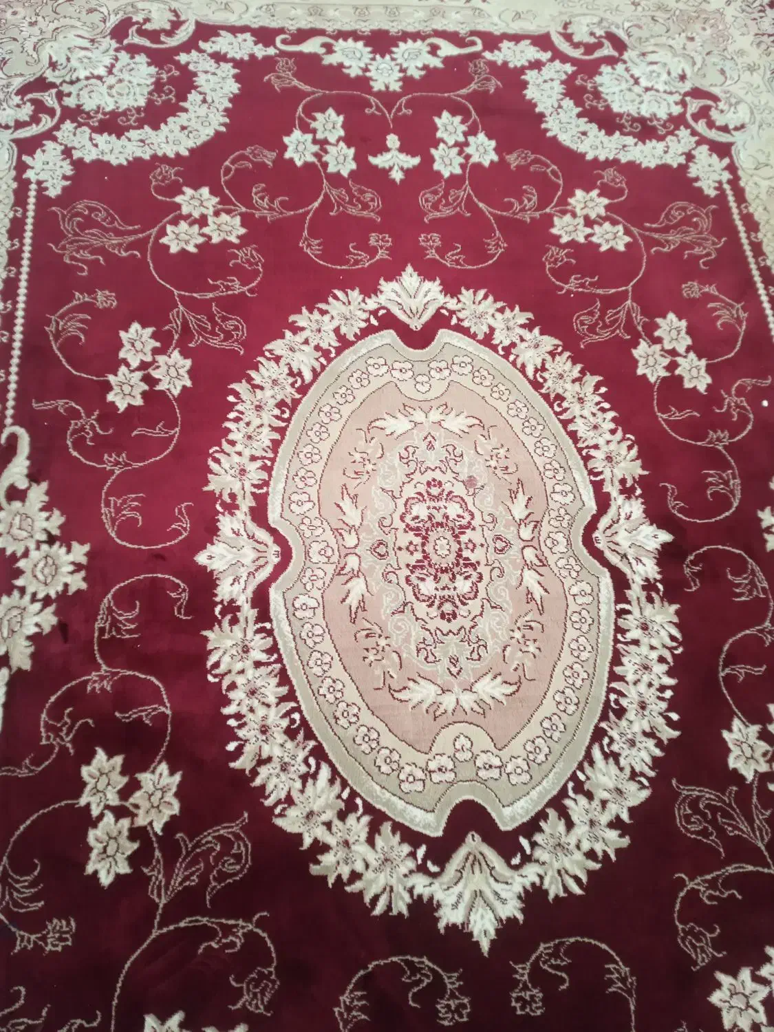 سه عدد فرش قرمز لاکی سه تا باهم ۳۵۰۰۰۰۰|فرش|ارومیه, |دیوار