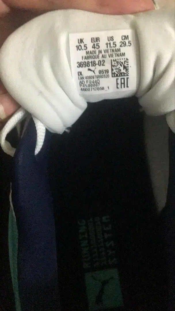 کفش پوما اریجینال 45 اصل puma و کتونی فیلا 41|کیف، کفش، کمربند|تهران, اختیاریه|دیوار
