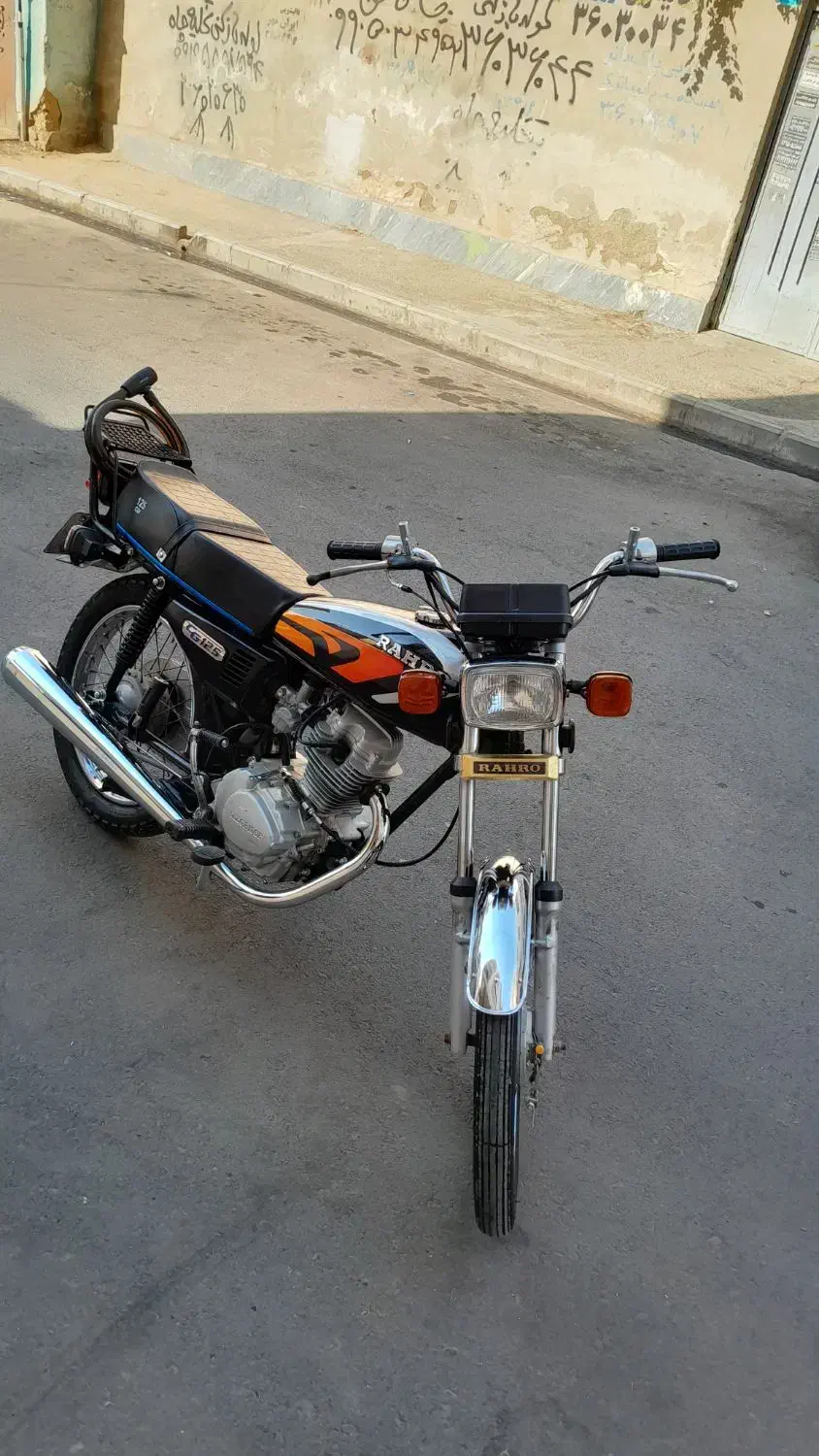 هندا ۱۲۵ مزایده درحد|موتورسیکلت|پاکدشت, پاکدشت (مامازند)|دیوار
